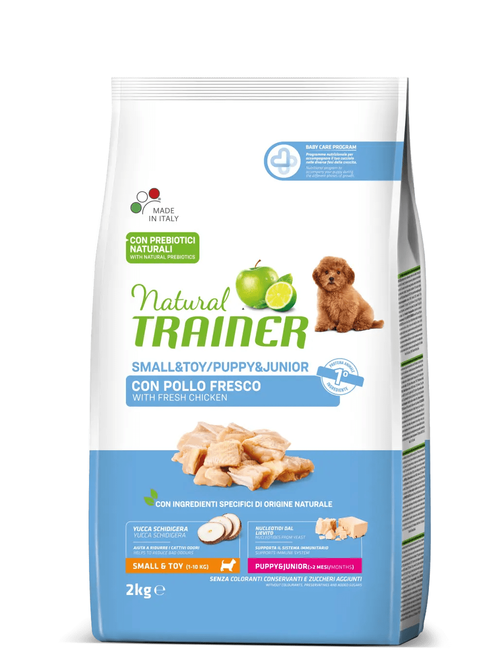 Natural Trainer Mini Adult Pollo Alimento umido per cani Scatolette 150 g