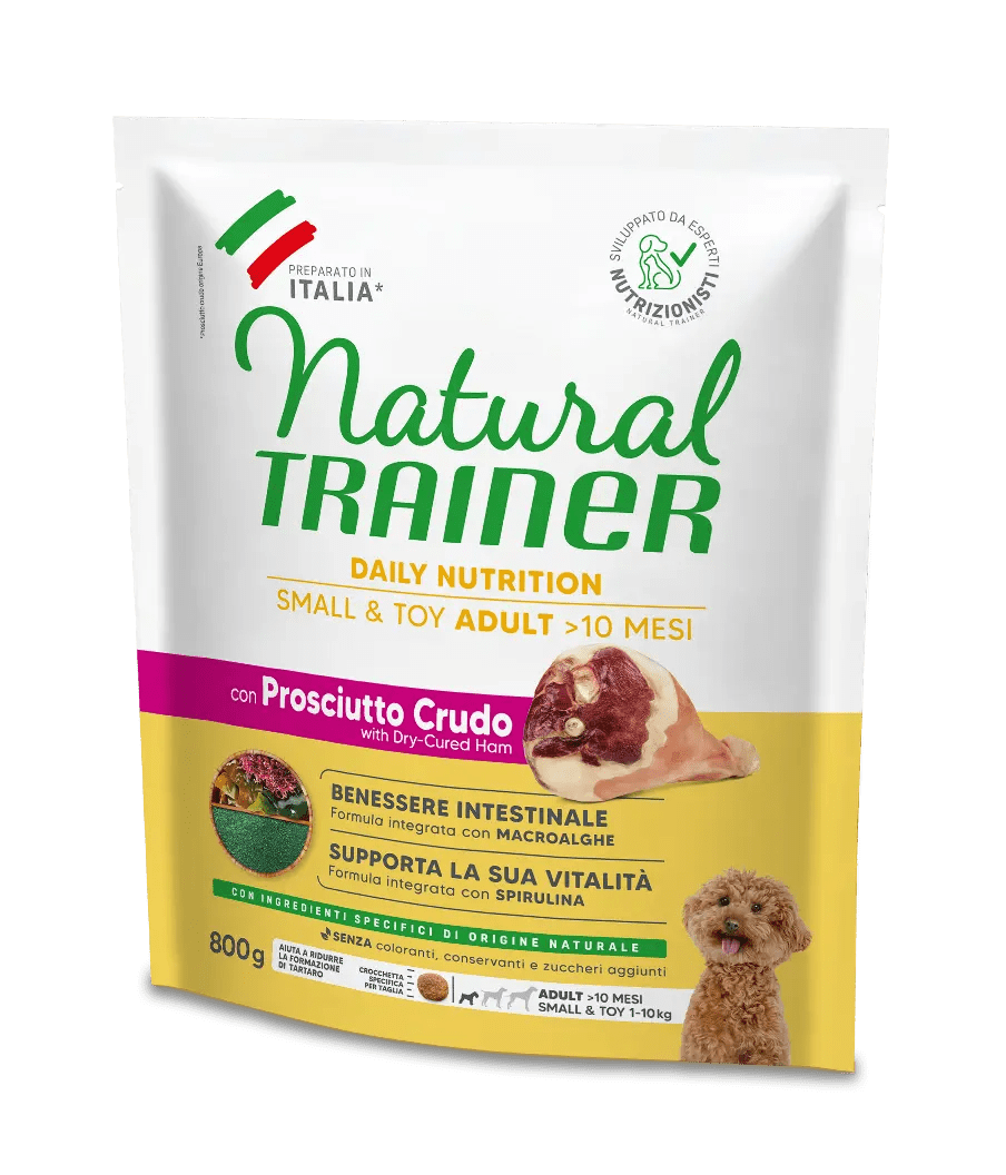 DAILY NUTRITION SMALL&TOY ADULT WITH DRY-CURED HAM