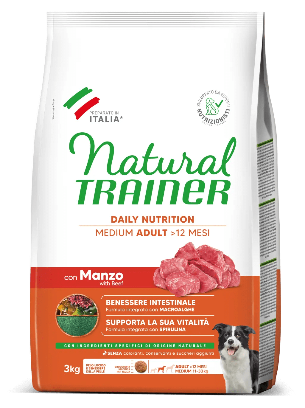 DAILY NUTRITION MEDIUM ADULT CON MANZO