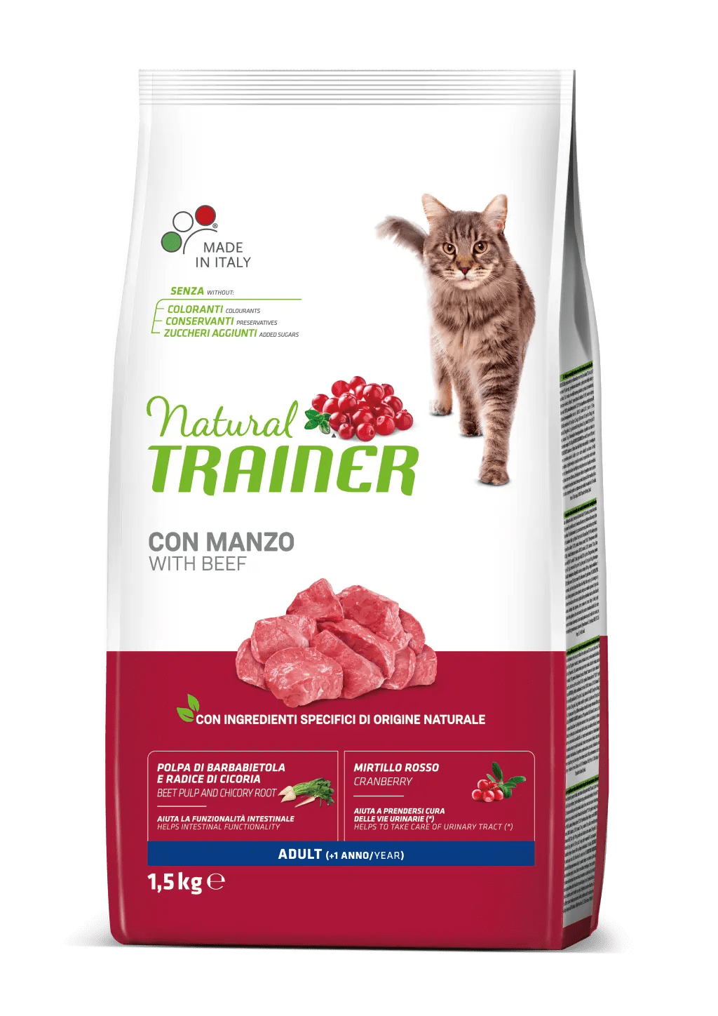 Beef Adult for Cats Natural Trainer