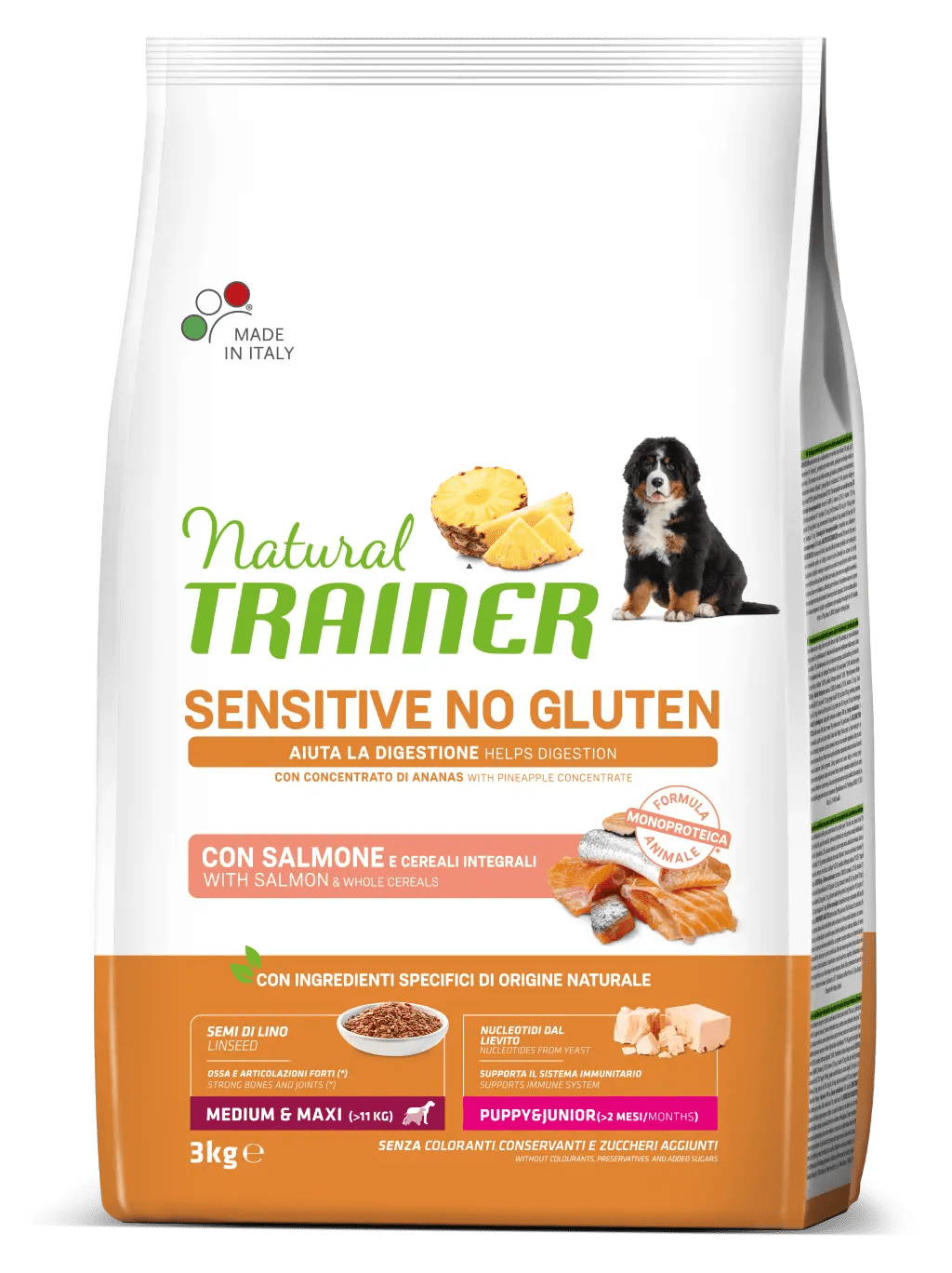 Farina di soia per animali, mangime complementare ad alto contenuto  nutrizionale 46% proteine, in sacco da 25 kg