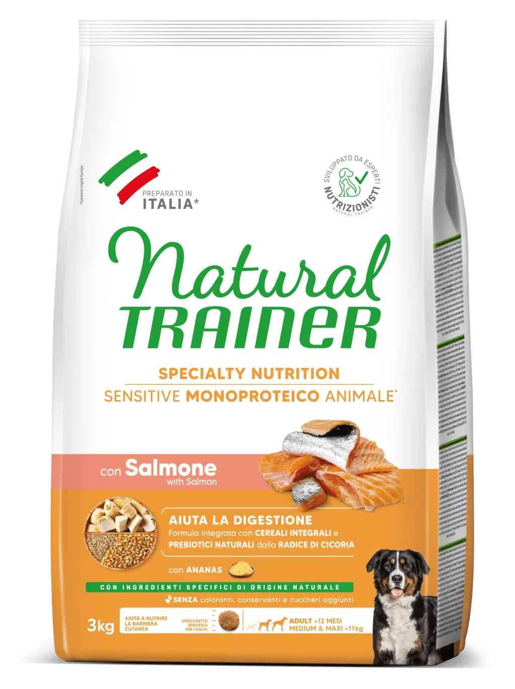 SPECIALTY NUTRITION SENSITIVE MONOPROTEICO ANIMAL MEDIUM&MAXI ADULT CON SALMóN