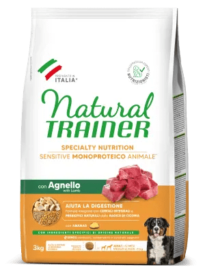 SPECIALTY NUTRITION SENSITIVE MONOPROTEICO ANIMALE  MEDIUM&MAXI ADULT WITH LAMB