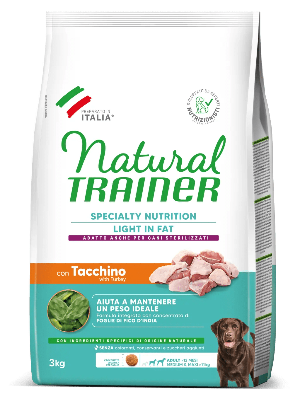 SPECIALTY NUTRITION LIGHT IN FAT MEDIUM&MAXI ADULT CON PAVO