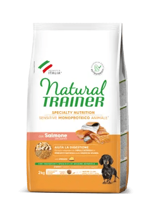 SPECIALTY NUTRITION SENSITIVE MONOPROTEICO ANIMALE NO GLUTEN SMALL&TOY MATURE WITH SALMON AND WHOLE CEREALS