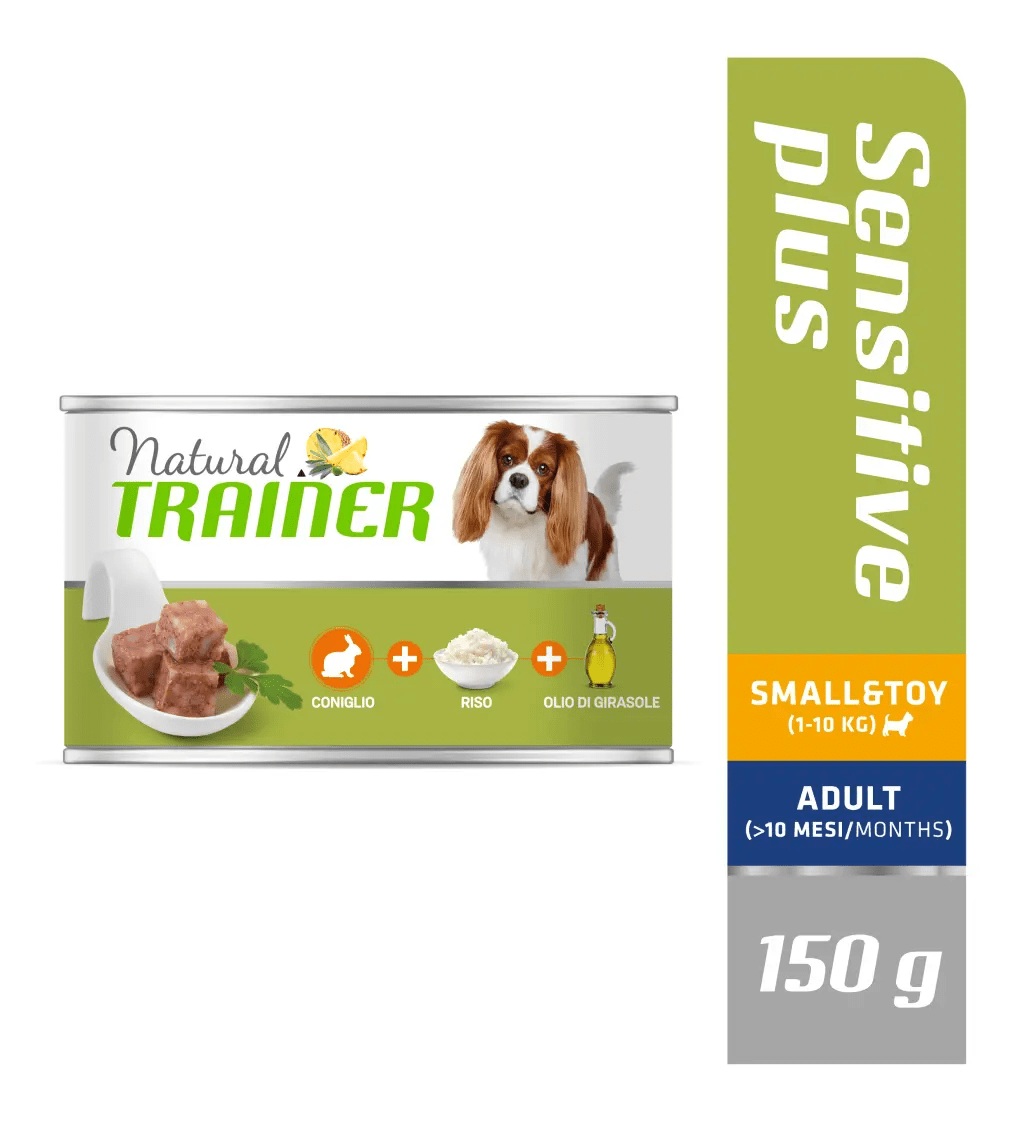 Sensitive Plus Small&Toy Adult with rabbit-rice-oil