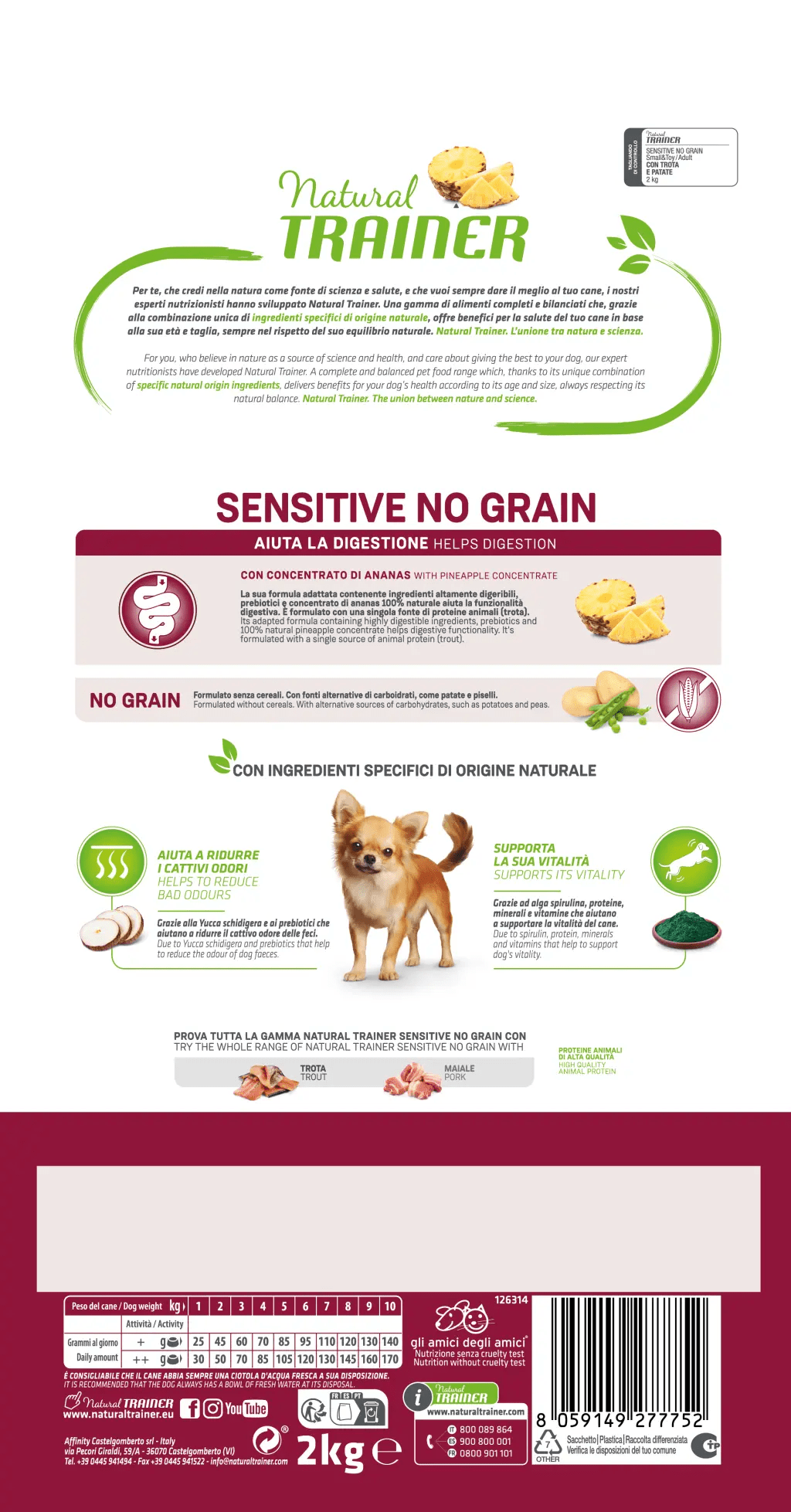 NO GRAIN S&T ADULT TRUCHA