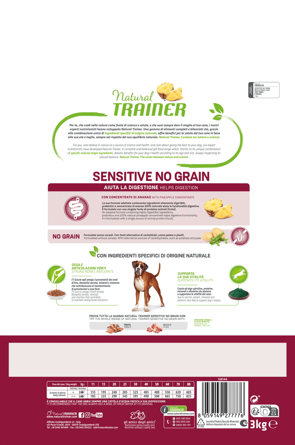 NO GRAIN M&M ADULT TROTA