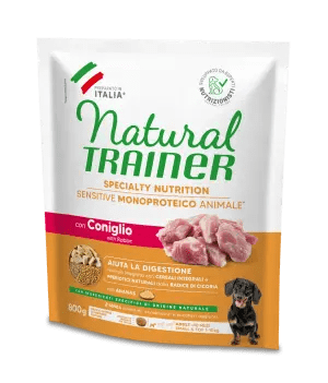 SPECIALTY NUTRITION SENSITIVE MONOPROTEICO ANIMALE NO GLUTEN SMALL&TOY ADULT WITH RABBIT AND WHOLE CEREALS