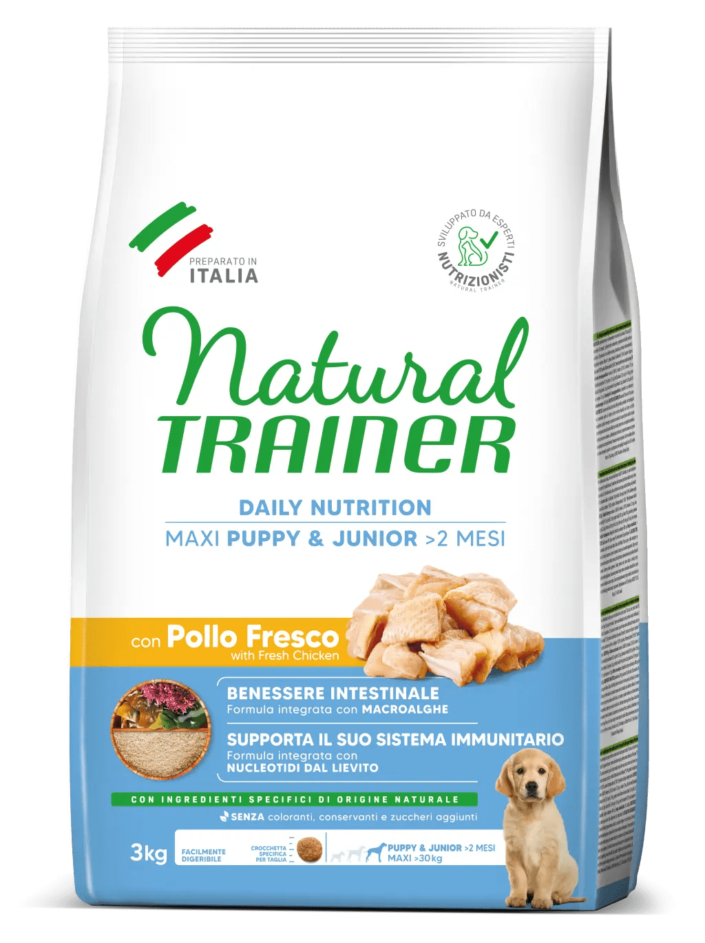 DAILY NUTRITION MAXI PUPPY&JUNIOR WITH FRESH CHICKEN