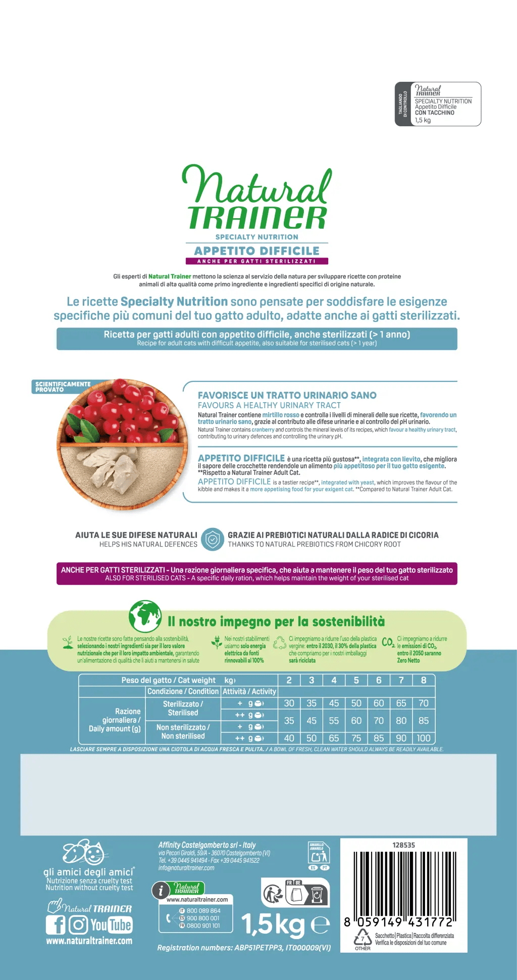 SPECIALTY NUTRITION APPETITO DIFFICILE WITH TURKEY