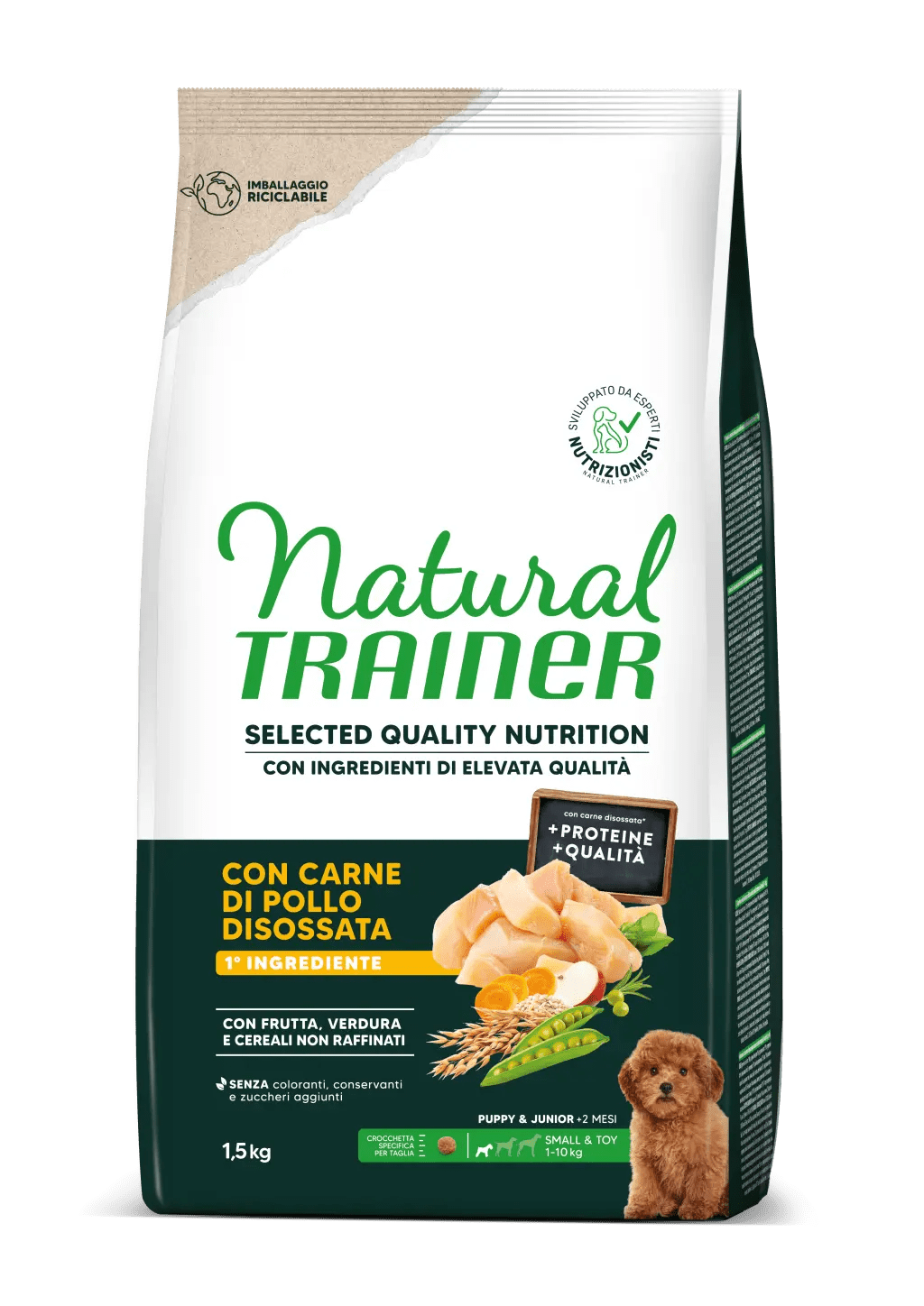 SELECTED QUALITY NUTRITION - PUPPY MINI -  CON CARNE DESHUESADA DE POLLO