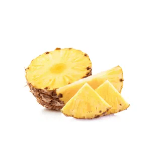 With pineapple extract