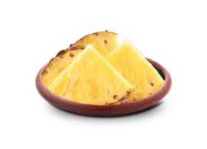 with ananas